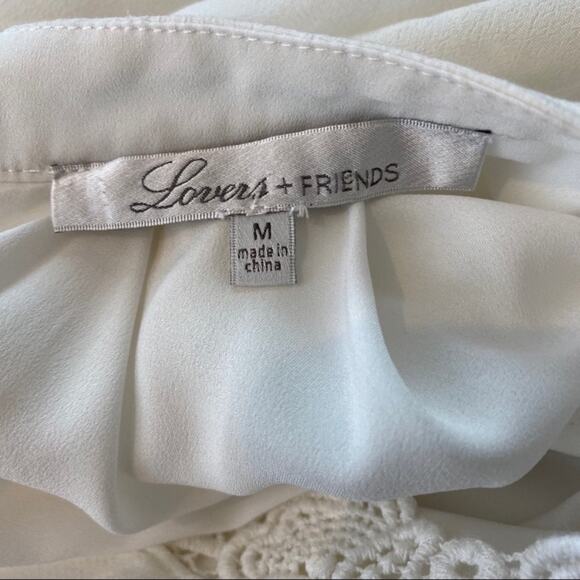 Lovers + Friends Forget Me Not Dress White Size Medium - Picture 5 of 7